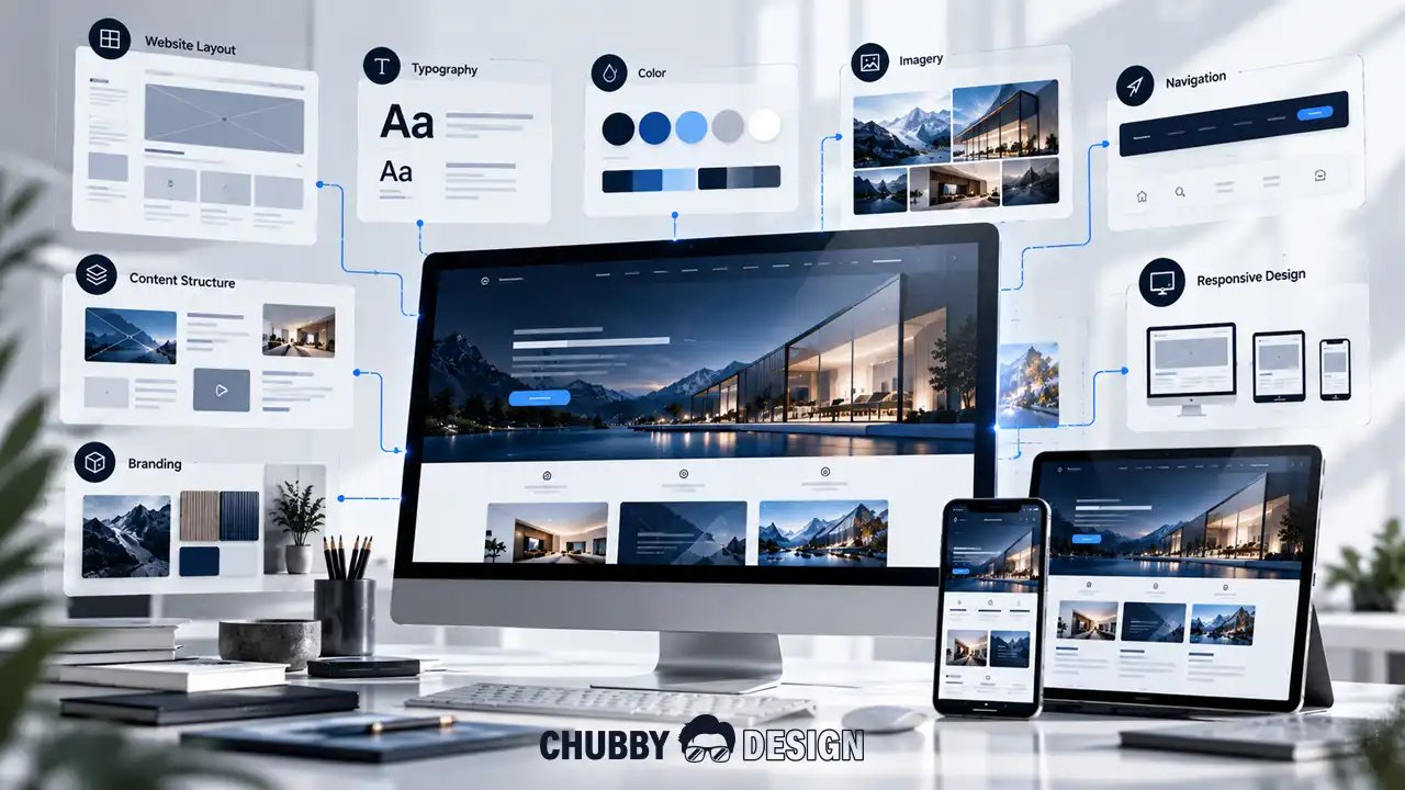 องค์ประกอบสำคัญของ Web Design ตั้งแต่ Layout Visual Design ไปจนถึง Responsive Design