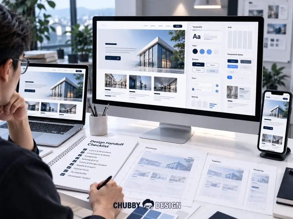UX/UI Designer ตรวจสอบเว็บไซต์ก่อนส่งงานให้ Developer